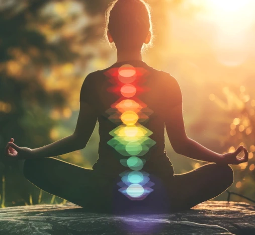 Harmonisation d'un chakra avec un lit de cristal aux Sables d'Olonne